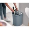 Coș de gunoi GORECYCLE 30109 14 l, pentru deșeuri sortate, gri, Joseph Joseph