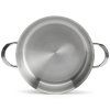 Capac pentru caserolă ALCHIMY 28 cm, argintiu, oțel inoxidabil, de Buyer