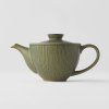 Ceainic infuzor de ceai SENCHA 400 ml, verde, ceramică, MIJ