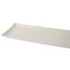 Platou de servit CONTOUR 33 x 10,5 cm, alb, ceramică, MIJ