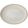 Farfurie pentru cină WHITE SENDAN 23,5 cm, alb, ceramică, MIJ