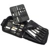 Rucsac pentru transport cuțite 48 cm, negru, nailon, Lion Sabatier