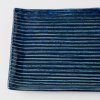 Platou de servit CONTOUR 24 x 15 cm, albastru, ceramică, MIJ