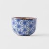 Cupa Sake STARBURST 30 ml, albastru, ceramică, MIJ