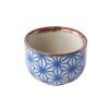 Cupa Sake STARBURST 30 ml, albastru, ceramică, MIJ
