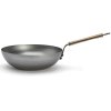Wok MINERAL B BOIS 28 cm, argintiu, oțel, de Buyer