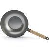Wok MINERAL B BOIS 28 cm, argintiu, oțel, de Buyer