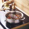 Capac pentru caserolă ALCHIMY 24 cm, argintiu, oțel inoxidabil, de Buyer