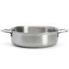 Capac pentru caserolă ALCHIMY 24 cm, argintiu, oțel inoxidabil, de Buyer