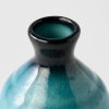 Sticlă de saké INK & TURQUOISE, albastru, ceramică, MIJ