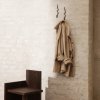 Cârlig pentru prosoape CURVATURA 20 cm, negru, alamă, ferm LIVING