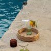 Tavă de servire ISOLA, set de 2 buc, natural, ratan, ferm LIVING