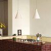 Lampa BOWER 23 cm, alb, aluminiu, Tala