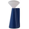 Lampă de masă portabilă MANTLE 19 cm, albastru, oțel inoxidabil, Tala
