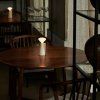 Lampă de masă portabilă MANTLE 19 cm, alb, oțel inoxidabil, Tala