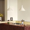 Lampa BOWER 35 cm, alb, aluminiu, Tala