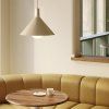 Lampa BOWER 35 cm, alb, aluminiu, Tala