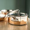 Oală COPPERBOND 22 cm, 3,8 l, cupru, Hestan