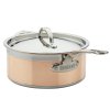 Oală COPPERBOND 22 cm, 3,8 l, cupru, Hestan