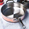Tigaie pentru saute COPPERBOND 26 cm, 3,3 l, cupru, Hestan
