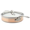 Tigaie pentru saute COPPERBOND 26 cm, 3,3 l, cupru, Hestan