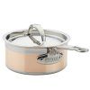 Oală COPPERBOND 16 cm, 1,4 l, cupru, Hestan