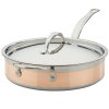 Set de vase pentru gătit COPPERBOND, set de 6 buc, cupru, Hestan