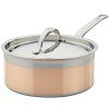 Set de vase pentru gătit COPPERBOND, set de 6 buc, cupru, Hestan