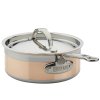 Oală COPPERBOND 18 cm, 1,9 l, cupru, Hestan