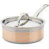 Oală COPPERBOND 18 cm, 1,9 l, cupru, Hestan