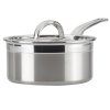 Set de vase pentru gătit PROBOND, set de 6 buc, oțel inoxidabil, Hestan