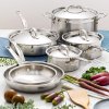Set de vase pentru gătit PROBOND, set de 6 buc, oțel inoxidabil, Hestan