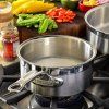 Set de vase pentru gătit PROBOND, set de 6 buc, oțel inoxidabil, Hestan