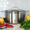 Set de vase pentru gătit PROBOND, set de 6 buc, oțel inoxidabil, Hestan