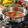 Tigaie pentru saute PROBOND 26 cm, 3,3 l, oțel inoxidabil, Hestan