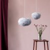 Abajur de lampă EOS 35 cm, gri, puf de gâscă, Umage