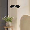 Abajur de lampă NU MĂ UITA 28 cm, negru, lemn, Umage