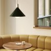 Lampa BOWER 35 cm, verde, aluminiu, Tala