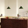 Lampa BOWER 35 cm, verde, aluminiu, Tala