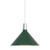 Lampa BOWER 35 cm, verde, aluminiu, Tala
