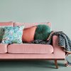 215241 1 dekoracni polstar mandarin 40 cm zelena polyester kaat amsterdam