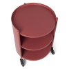 216890 2 odkladaci stolek eve 40 x 53 cm mahagonove cervena ocel ferm living
