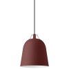 217058 zavesna lampa clover 21 cm burgundska hlinik eva solo