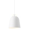 217055 2 zavesna lampa clover 21 cm bila hlinik eva solo