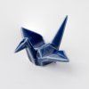 217118 1 oblazek na odlozeni hulek origami crane modra keramika mij