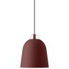 217097 6 zavesna lampa clover 29 cm burgundska hlinik eva solo