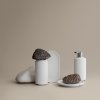 217385 2 miska na mydlo creto 14 cm seda beton blomus