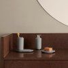 217385 4 miska na mydlo creto 14 cm seda beton blomus