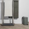 217493 1 pedalovy odpadkovy kos tubo 3 l seda metalicka ocel blomus