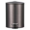 217493 pedalovy odpadkovy kos tubo 3 l seda metalicka ocel blomus